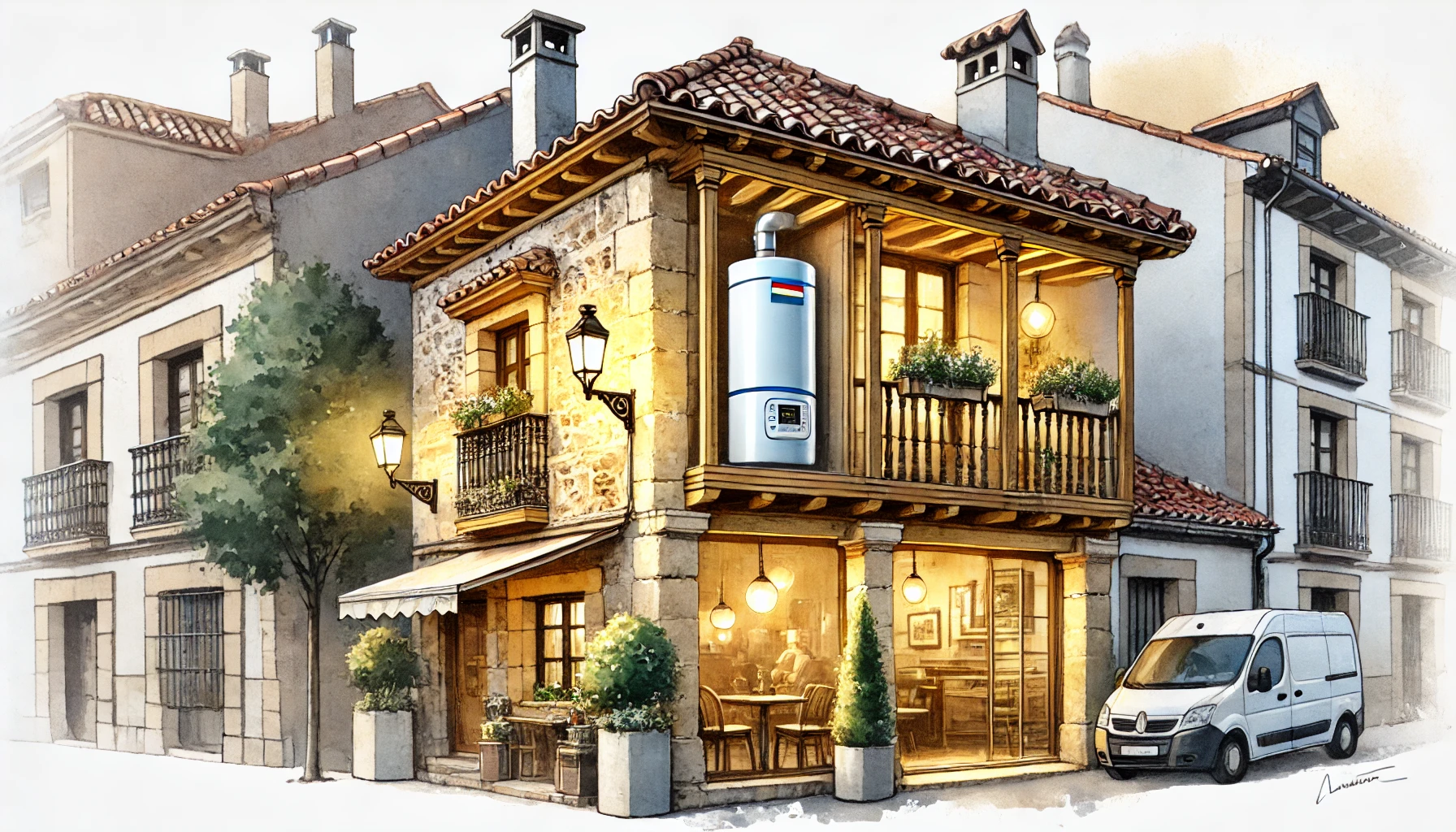 Reforma sostenible en Oviedo: Calderas de condensación para una vivienda tradicional